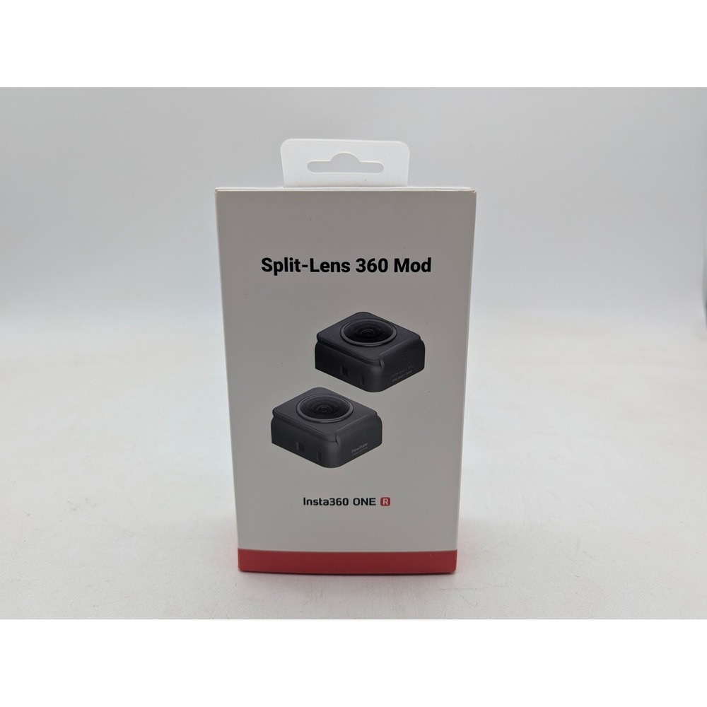 Insta360 Split-Lens 360 Mod Unisex OS Black New CINORCC/B ONE R Accessory